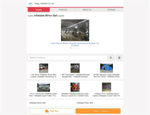 Tablet Screenshot of china-inflatable-toys.com